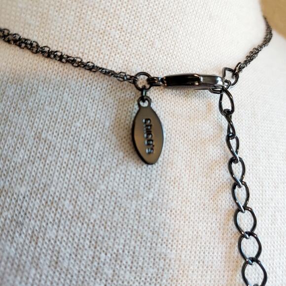 Chico's Circular Rings Pendant Necklace - Picture 6 of 7